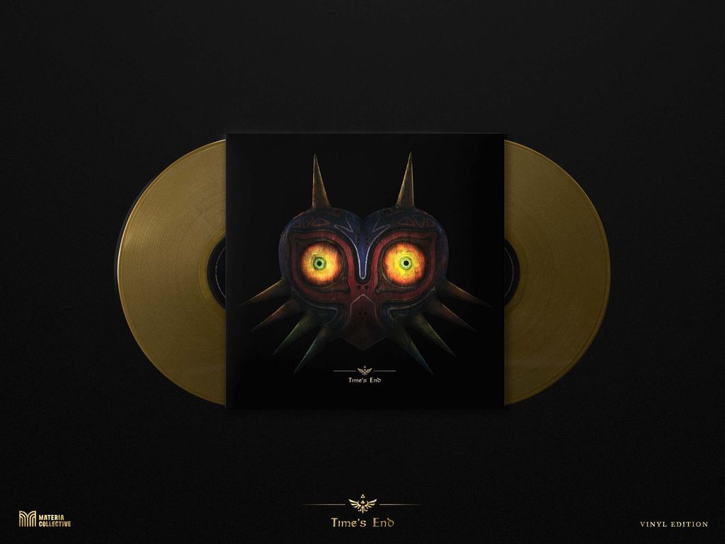 薩爾達 Time's End: Majora's Mask Remixed 【金色彩膠】（黑膠唱片 2LP） 內頁 1