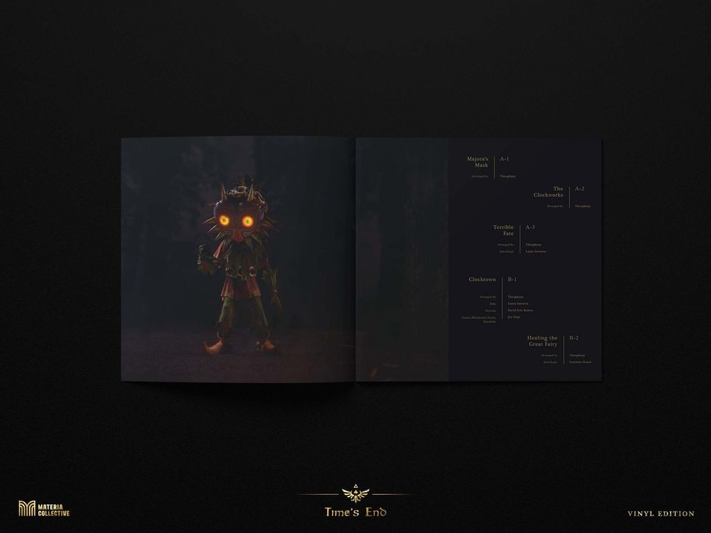 薩爾達 Time's End: Majora's Mask Remixed 【金色彩膠】（黑膠唱片 2LP） 內頁 10