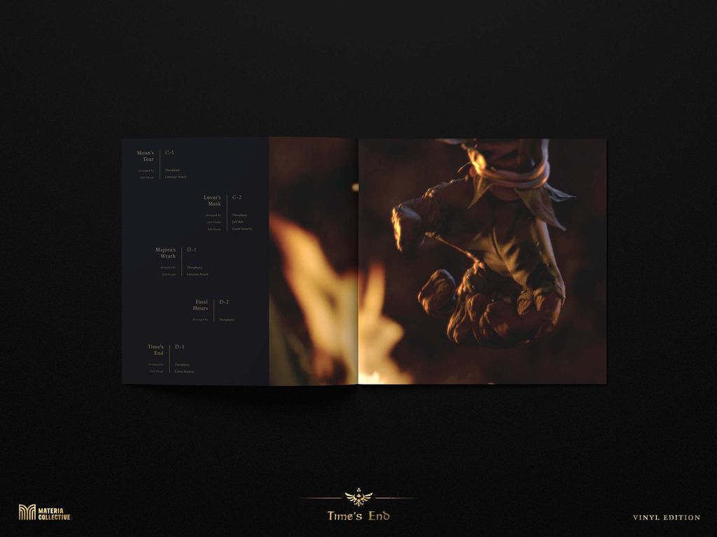 薩爾達 Time's End: Majora's Mask Remixed 【金色彩膠】（黑膠唱片 2LP） 內頁 11