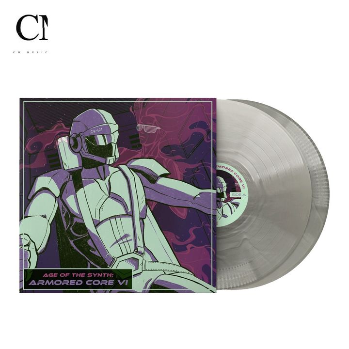 機戰傭兵VI 境界天火 Age of the Synth: Armored Core VI 【彩膠】（黑膠唱片 2LP） 封面