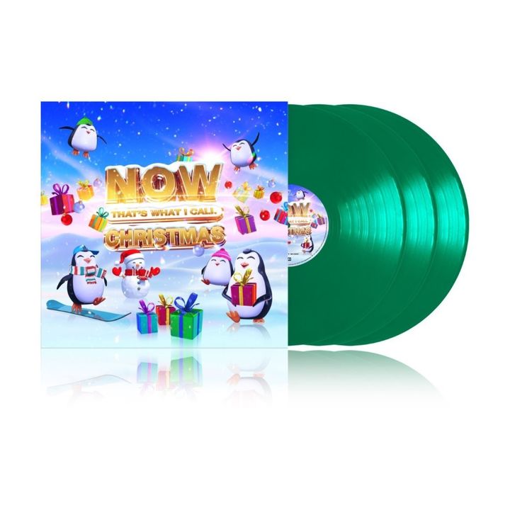 V.A. - NOW That's What I Call Christmas!【日盤｜綠色彩膠】（黑膠唱片 3LP） 封面
