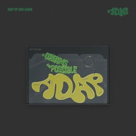 ADAP - 迷你一輯：ALL DREAMS ARE POSSIBLE【PHOTOBOOK 版】（CD） 封面