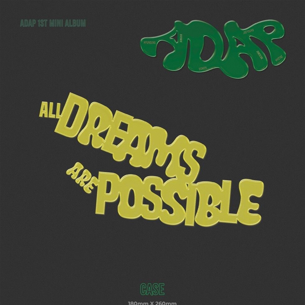 ADAP - 迷你一輯：ALL DREAMS ARE POSSIBLE【PHOTOBOOK 版】（CD） 內頁 1