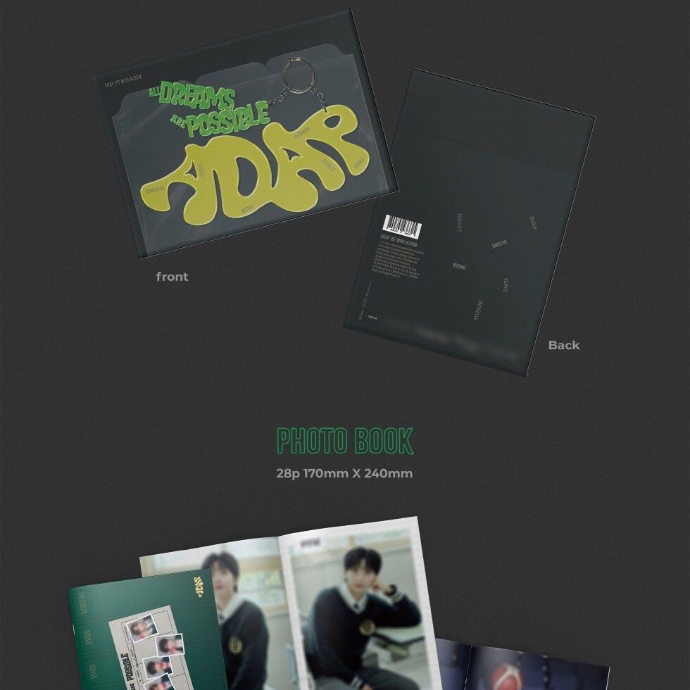 ADAP - 迷你一輯：ALL DREAMS ARE POSSIBLE【PHOTOBOOK 版】（CD） 內頁 2