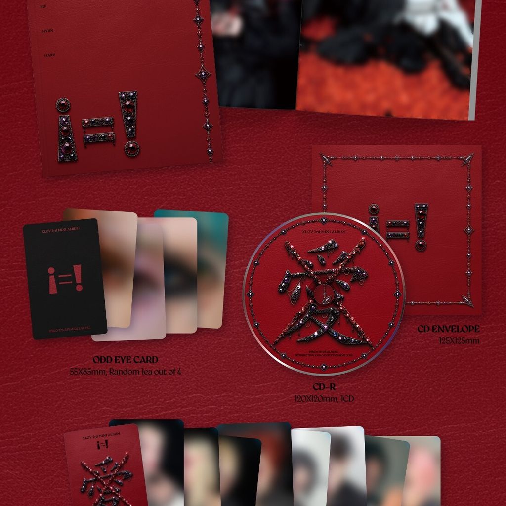 XLOV - 迷你三輯：i=!【! 版／i 版】（CD） 內頁 2