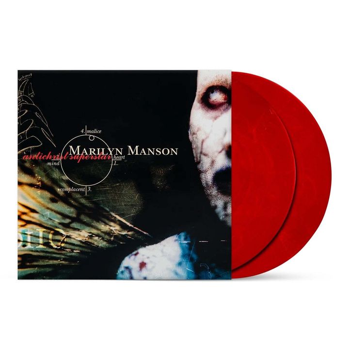 瑪麗蓮曼森 Marilyn Manson - Antichrist Superstar 【30週年紀念版】（黑膠唱片 2LP） 封面