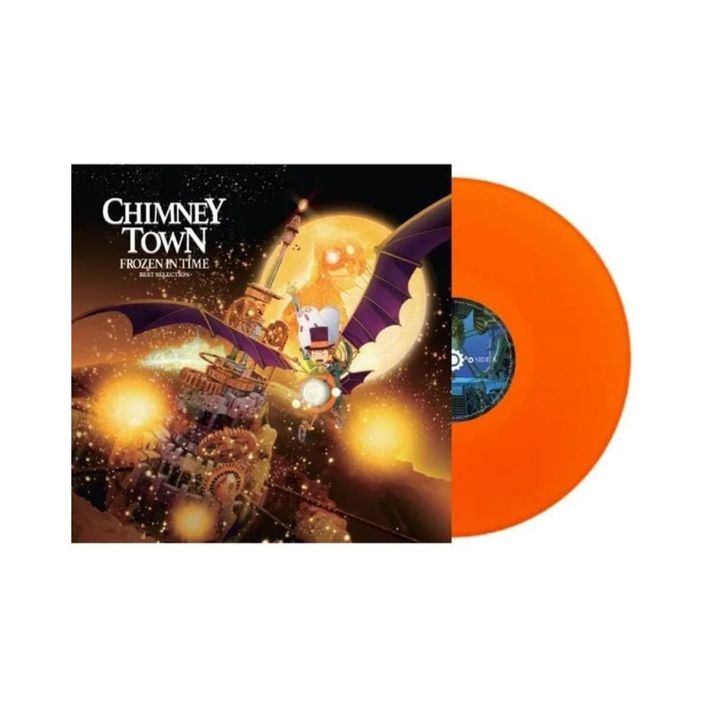 Harumi Fuuki - Chimney Town: Frozen in Time - Best Selection（黑膠唱片 LP） 封面