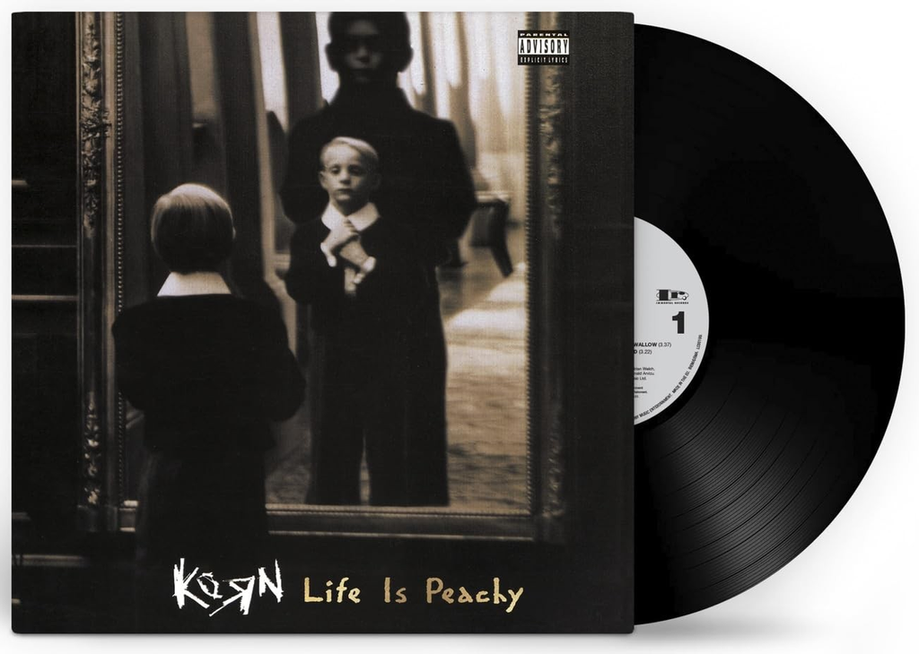 Korn - Life Is Peachy 【30週年紀念】（黑膠唱片 LP） 封面