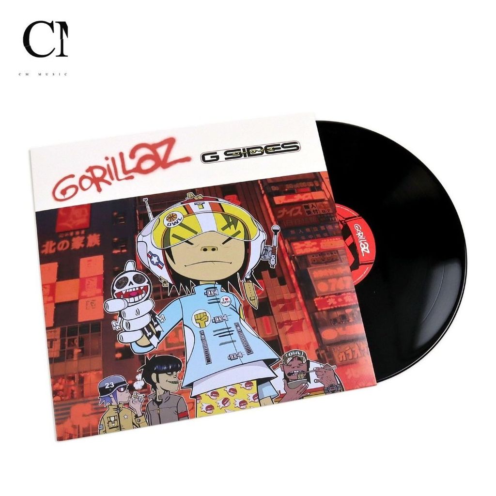 街頭霸王 Gorillaz - G-Sides（黑膠唱片 LP） 封面