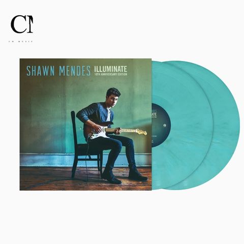 Shawn Mendes - Illuminate 【10週年紀念｜限量版｜透水藍彩膠】（黑膠唱片 LP）