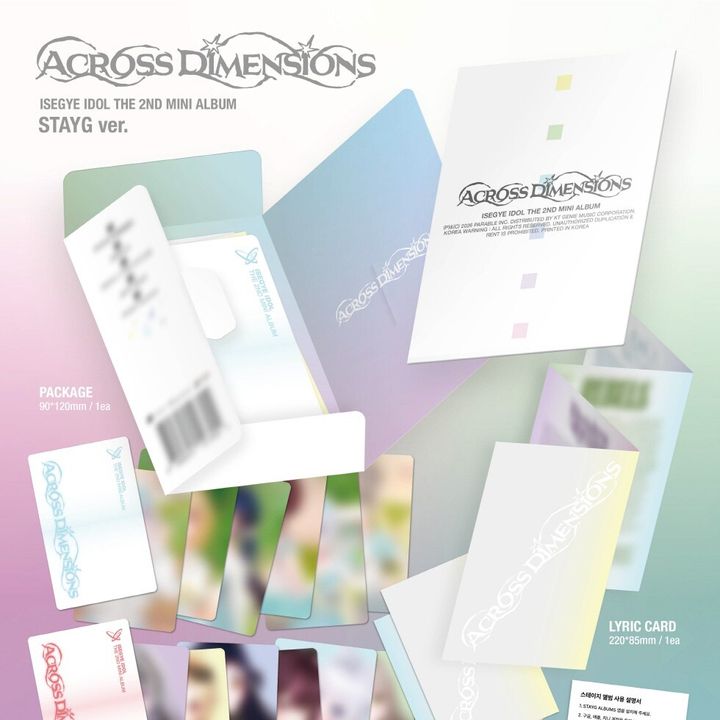 ISEGYE IDOL - 迷你二輯：ACROSS DIMENSIONS【STAYG ALBUMS 版】（數位專輯） 內頁 1