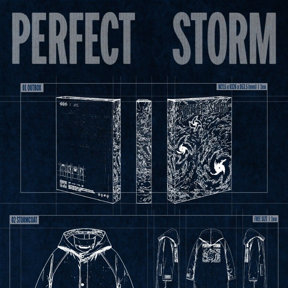 TOMORROW X TOGETHER（TXT）- 迷你九輯：PERFECT STORM【STORMCOAT 版｜限定雨衣套組】（CD） 內頁 1