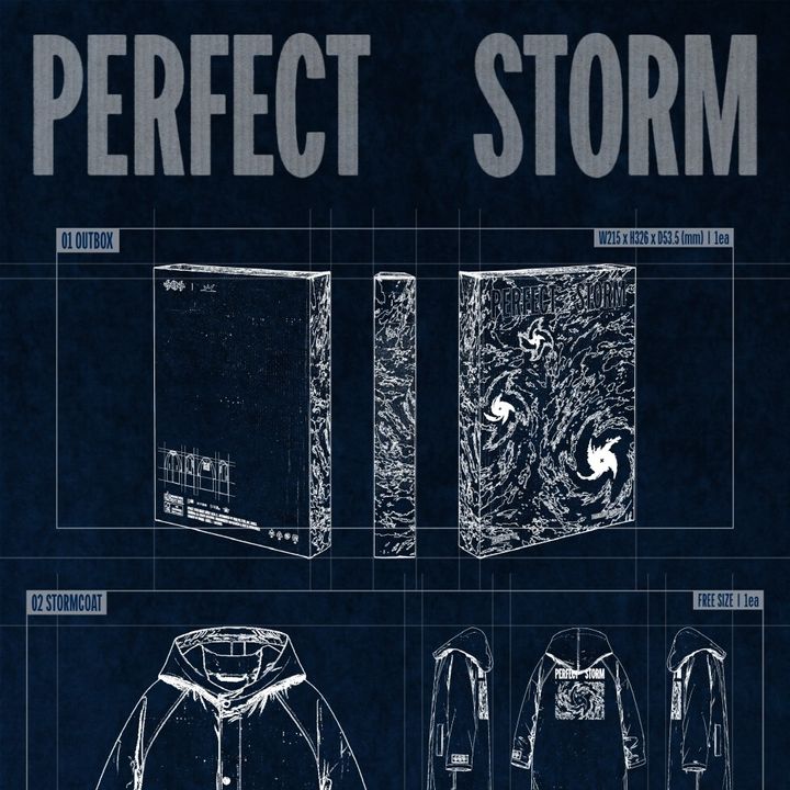 TOMORROW X TOGETHER（TXT）- 迷你九輯：PERFECT STORM【STORMCOAT 版｜限定雨衣套組】（CD） 內頁 1