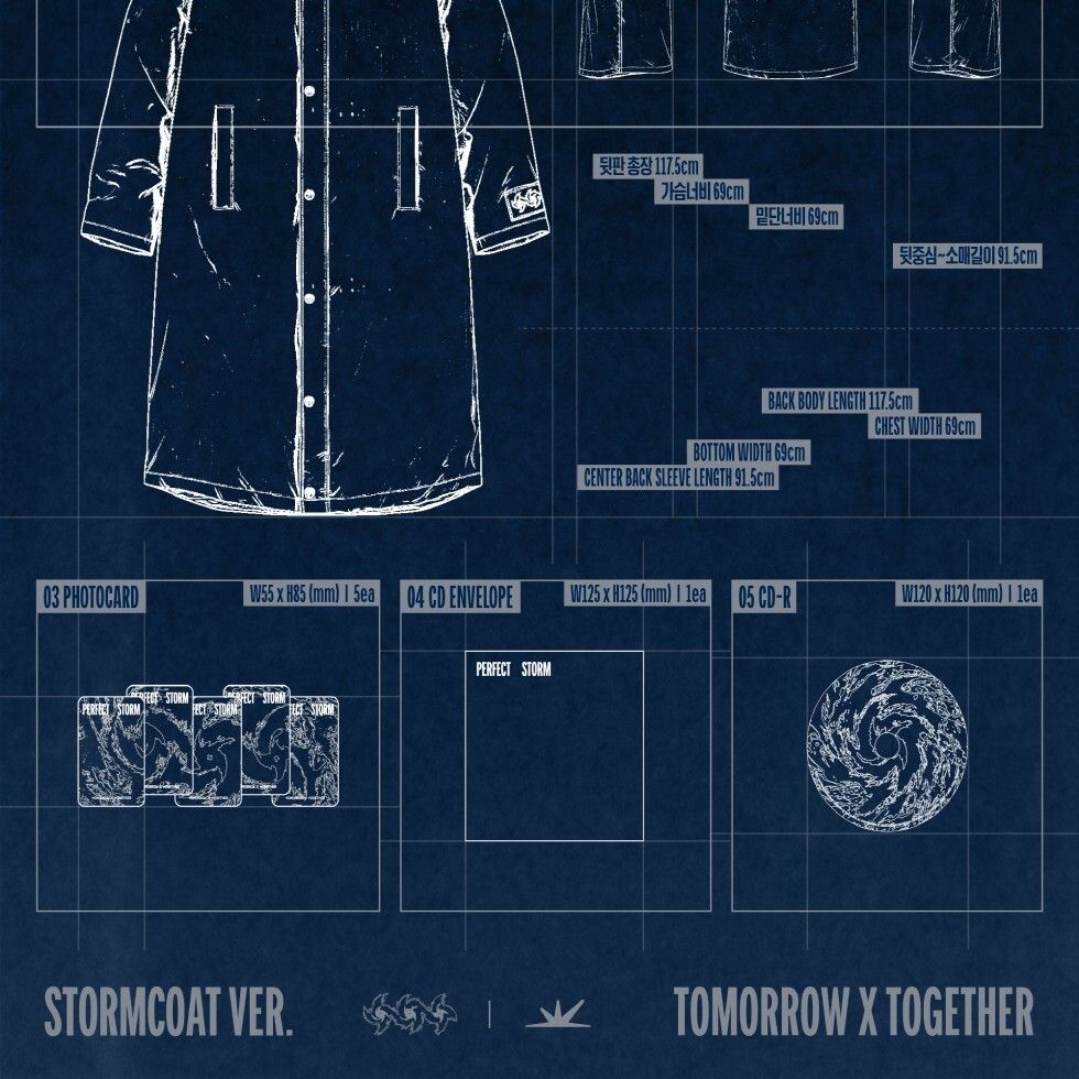 TOMORROW X TOGETHER（TXT）- 迷你九輯：PERFECT STORM【STORMCOAT 版｜限定雨衣套組】（CD） 內頁 2