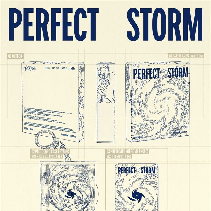 TOMORROW X TOGETHER（TXT）- 迷你九輯：PERFECT STORM【PHOTOCARD CASE 版】（數位專輯） 內頁 1
