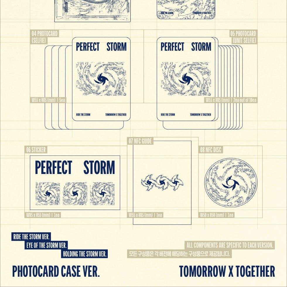 TOMORROW X TOGETHER（TXT）- 迷你九輯：PERFECT STORM【PHOTOCARD CASE 版】（數位專輯） 內頁 2