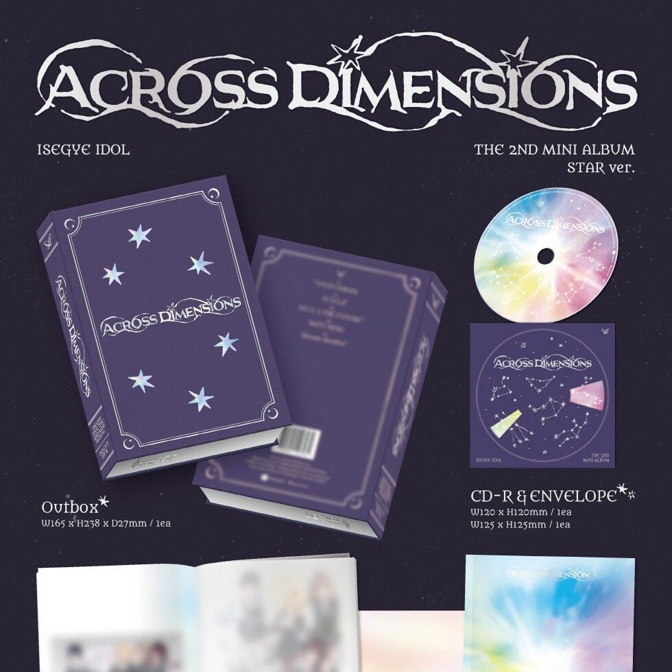 ISEGYE IDOL - 迷你二輯：ACROSS DIMENSIONS【Photobook 版】（CD） 內頁 1