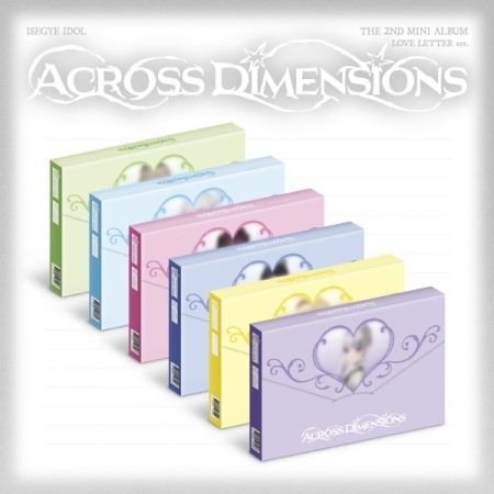 ISEGYE IDOL - 迷你二輯：ACROSS DIMENSIONS【LOVE LETTER 版｜六版隨機出貨】（CD） 封面