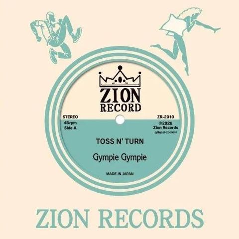GYMPIE GYMPIE - TOSS N’ TURN / AKK34【日盤|7吋膠】(黑膠唱片 LP)