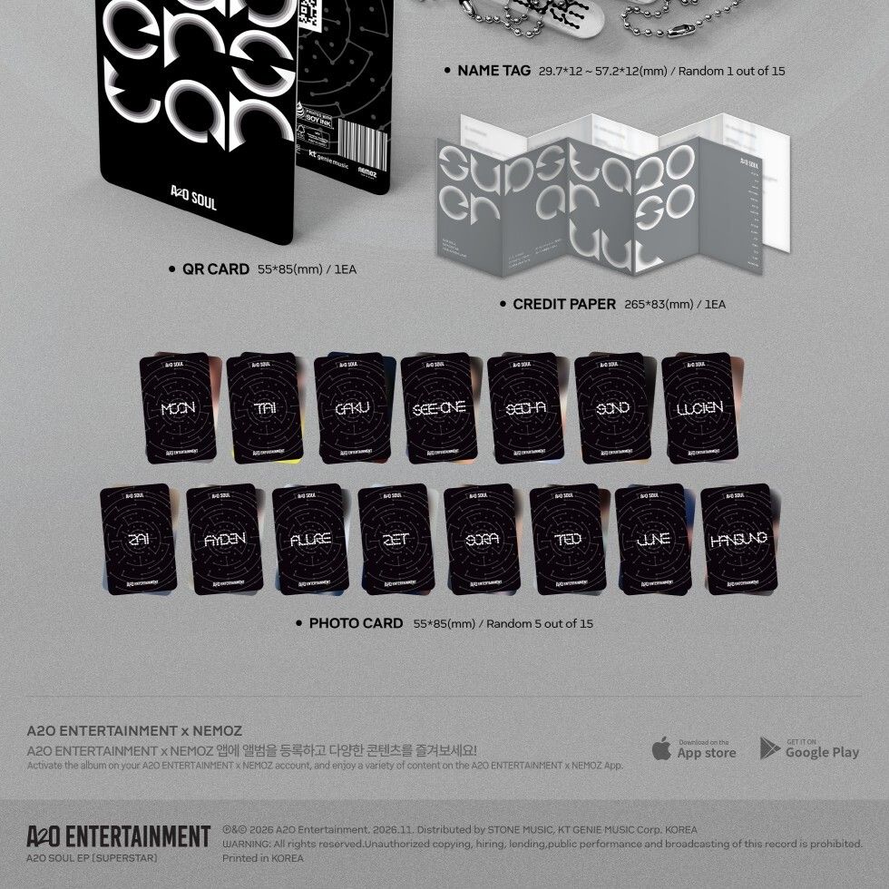 A2O SOUL - EP：SUPERSTAR【CARABINER 版】（數位專輯） 內頁 2