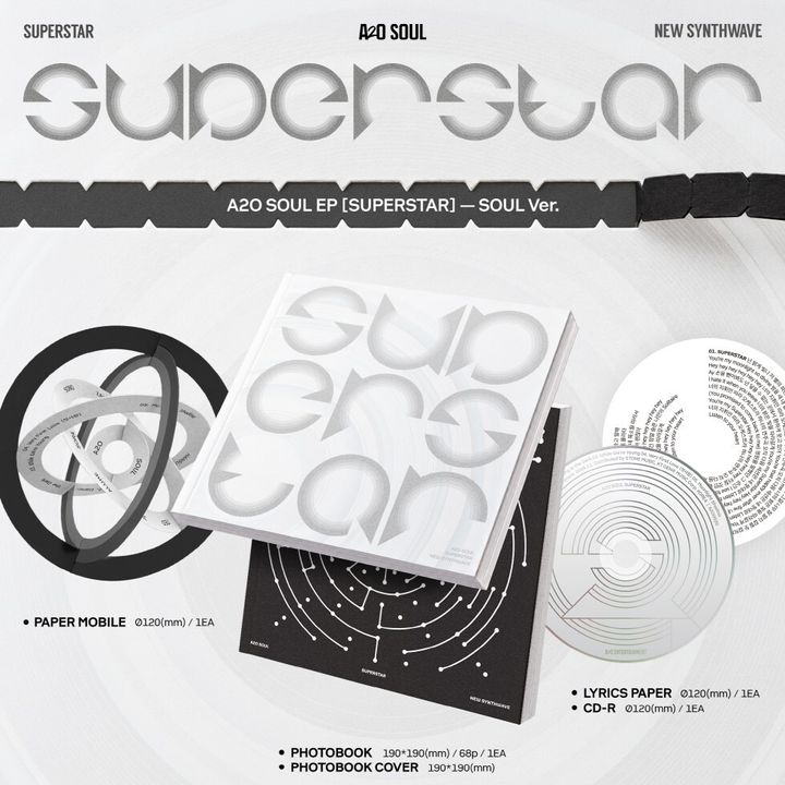A2O SOUL - EP：SUPERSTAR【PHOTOBOOK 版】（CD） 內頁 1
