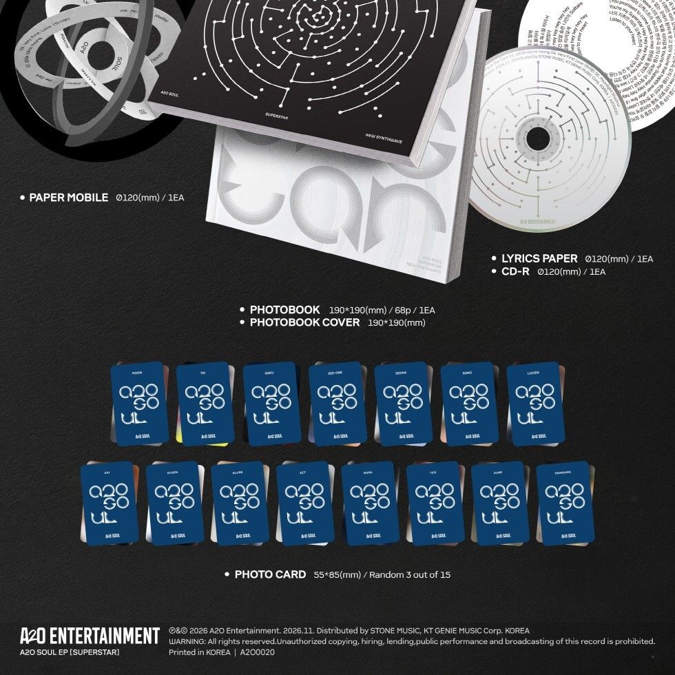 A2O SOUL - EP：SUPERSTAR【PHOTOBOOK 版】（CD） 內頁 4