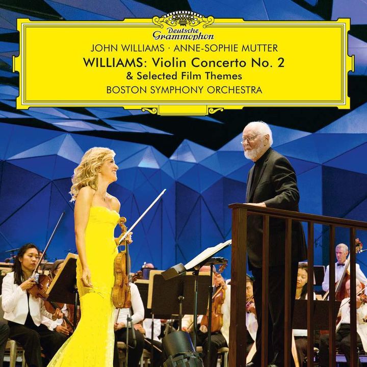 安蘇菲慕特 Anne-Sophie Mutter - 約翰威廉斯：第二號小提琴協奏曲 Williams: Violin Concerto No. 2【180克】（黑膠唱片 LP） 封面
