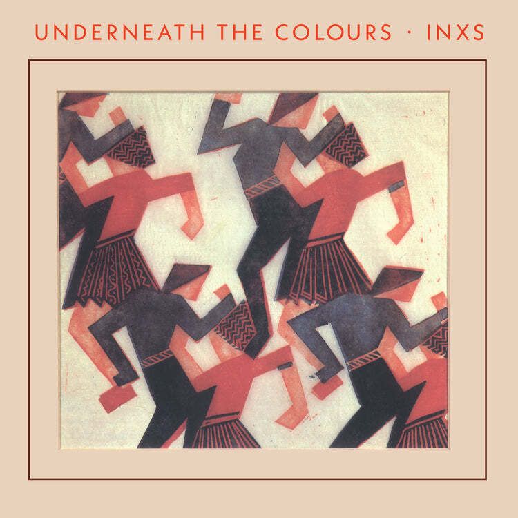 印艾克斯合唱團 INXS - Underneath the Colours【Rocktober '26｜實體唱片行限定｜葡萄紫彩膠】（黑膠唱片 LP） 封面