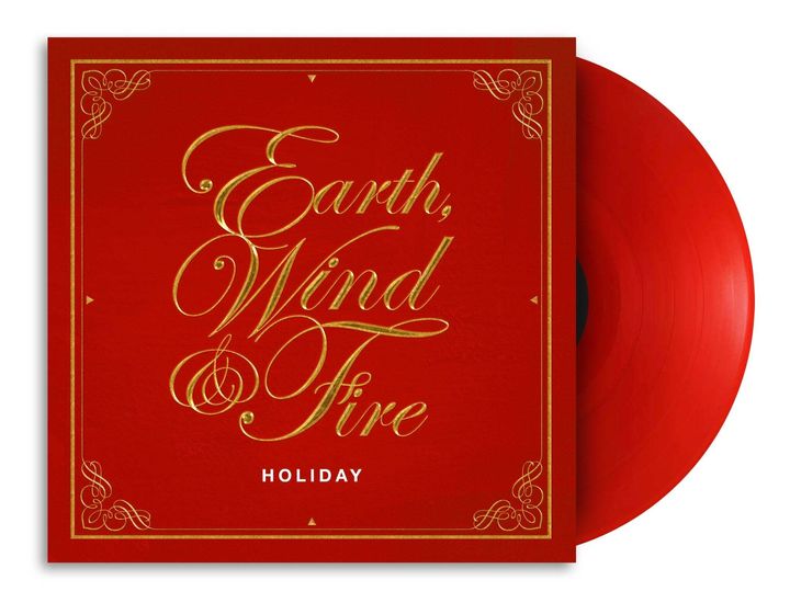 球風火 Earth, Wind & Fire - Holiday【半透明寶石紅彩膠】（黑膠唱片 LP） 封面