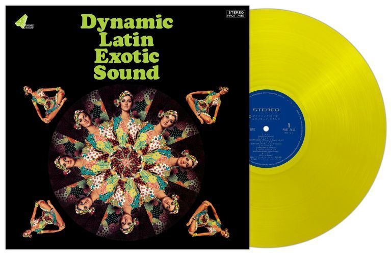 石川晶 Akira Ishikawa & Count Buffalo Latin Beats - Dynamic Latin Exotic Sound【日盤｜透明黃色彩膠】（黑膠唱片 LP） 封面
