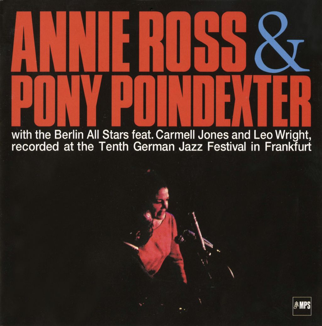 Annie Ross & Pony Poindexter アニー・ロス＆ポニー・ポインデクスター - All Blues【日盤】（CD） 封面