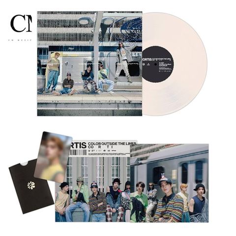 CORTIS - 1st EP：Color Outside The Lines【白色彩膠｜美國原裝進口】（黑膠唱片 LP）