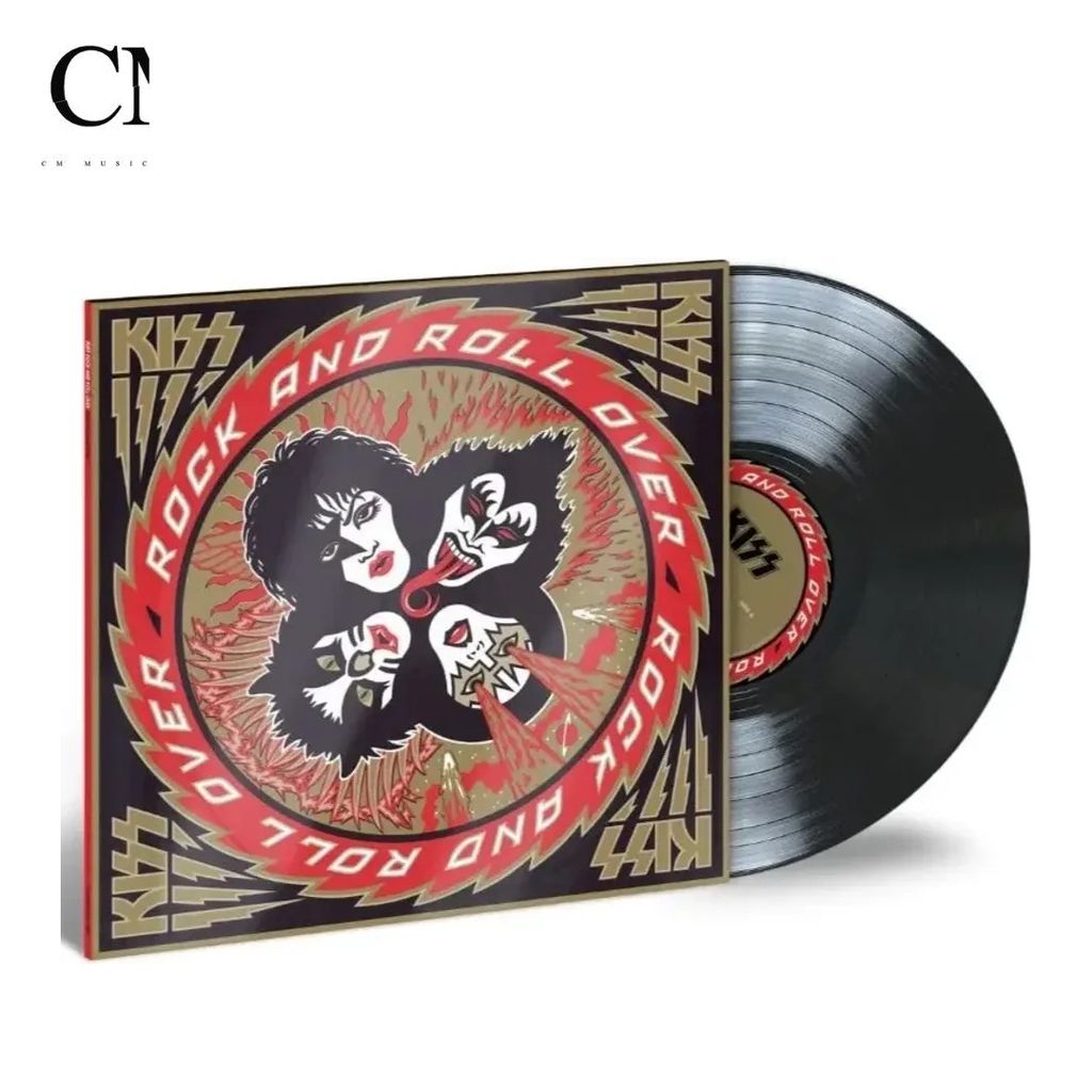 接吻合唱團 KISS - Rock and Roll Over【Eddie Kramer 2026 新混音】（黑膠唱片 LP） 封面