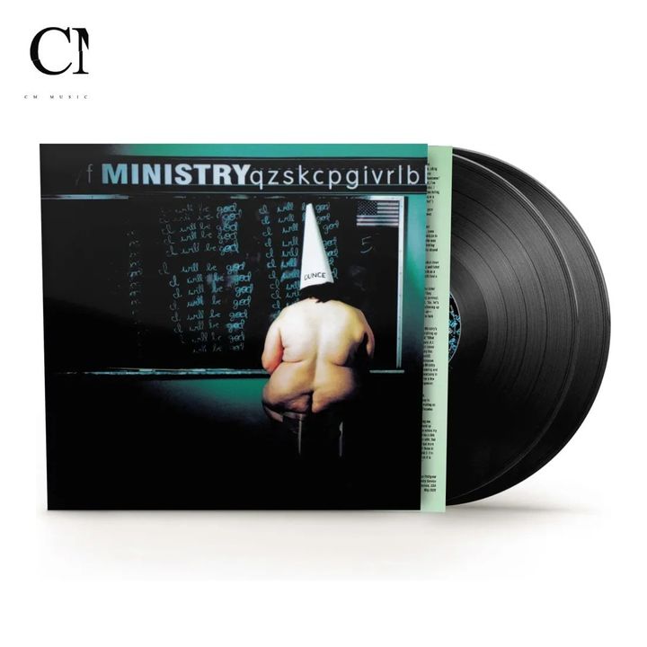 Ministry - Dark Side of the Spoon【Rocktober '26｜實體唱片行限定｜D 面蝕刻】（黑膠唱片 2LP） 封面