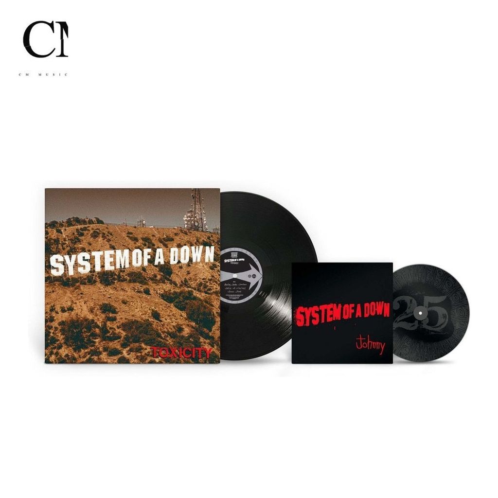 System Of A Down - Toxicity【25 週年紀念版｜附 7 吋單曲】（黑膠唱片 LP） 封面