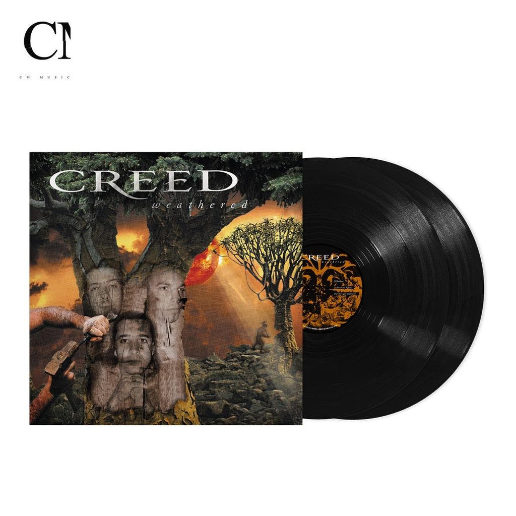 主義合唱團 Creed - Weathered【25 週年紀念版｜豪華版｜額外曲目】（黑膠唱片 2LP） 封面