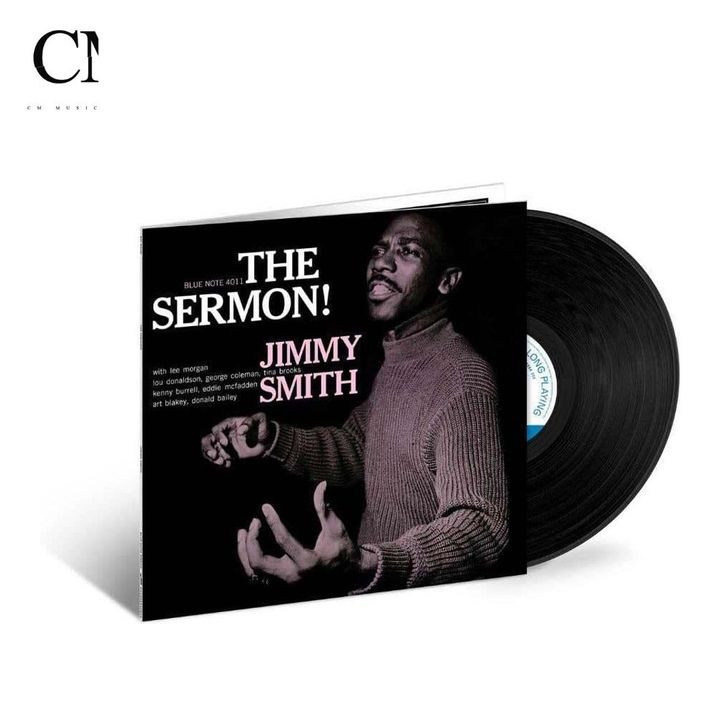 吉米史密斯 Jimmy Smith - The Sermon!【Blue Note Tone Poet 系列】（黑膠唱片 LP） 封面