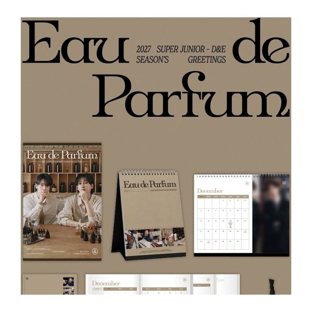 東海&銀赫 SUPER JUNIOR-D&E - 2027 SEASON'S GREETINGS【EAU DE PARFUM】（年曆） 內頁 1