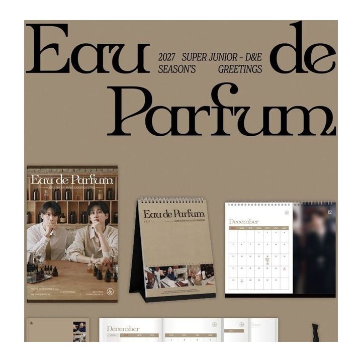 東海&銀赫 SUPER JUNIOR-D&E - 2027 SEASON'S GREETINGS【EAU DE PARFUM】（年曆） 內頁 1