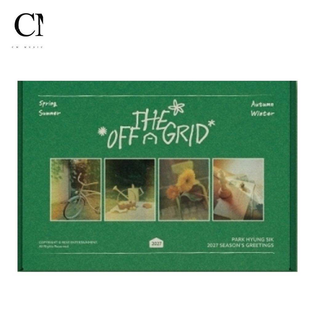 朴炯植 PARK HYUNG SIK - 2027 SEASON'S GREETINGS【OFF THE GRID】（年曆） 封面