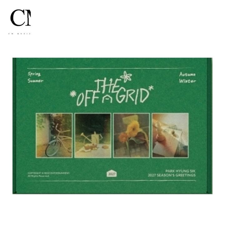 朴炯植 PARK HYUNG SIK - 2027 SEASON'S GREETINGS【OFF THE GRID】（年曆） 封面