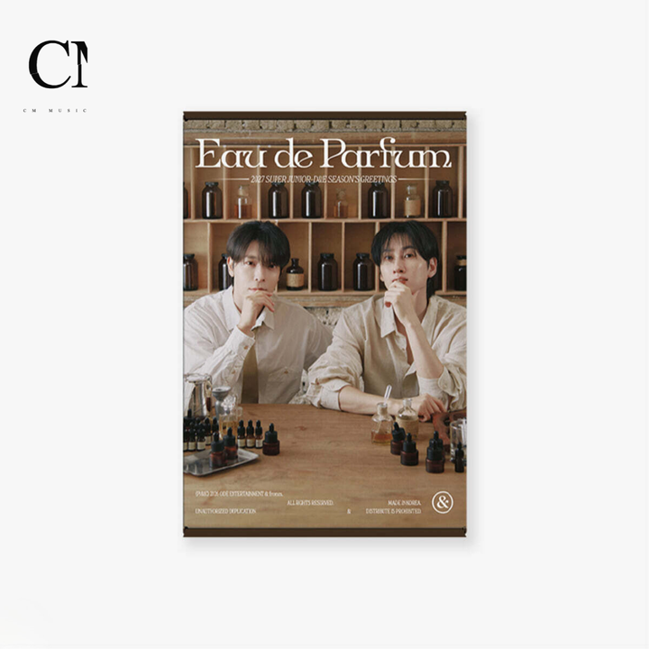 東海&銀赫 SUPER JUNIOR-D&E - 2027 SEASON'S GREETINGS【EAU DE PARFUM】（年曆） 封面