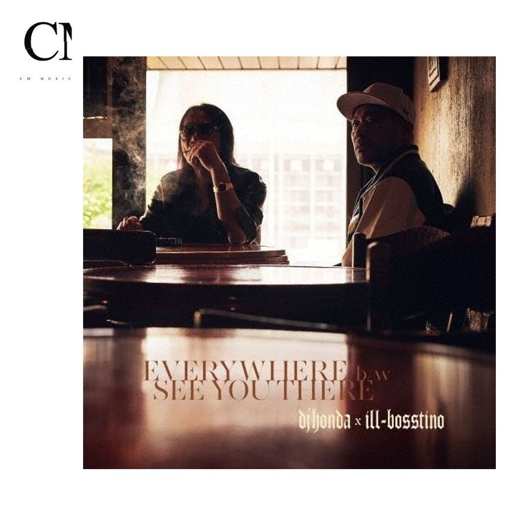 dj honda × ILL-BOSSTINO - EVERYWHERE / SEE YOU THERE(7")【日盤】（黑膠唱片 LP） 封面