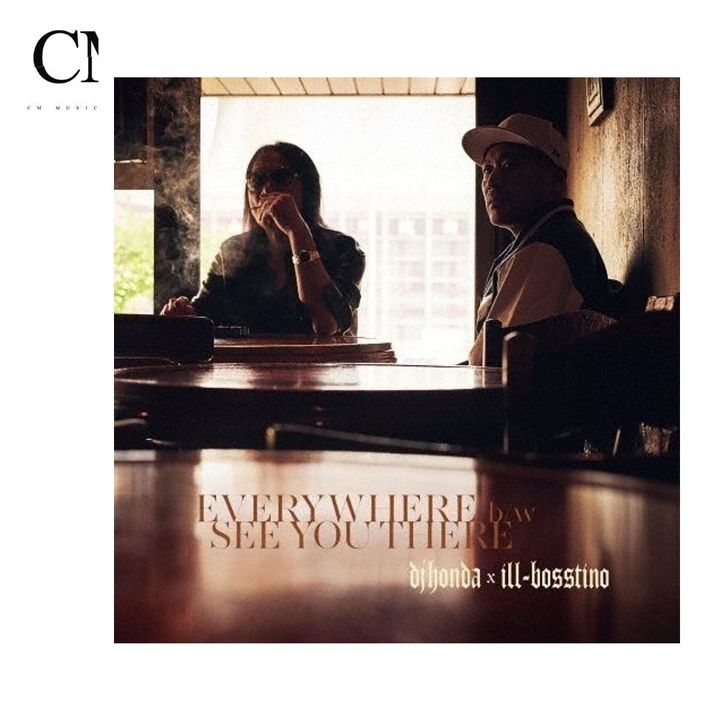 dj honda × ILL-BOSSTINO - EVERYWHERE / SEE YOU THERE(7")【日盤】（黑膠唱片 LP） 封面
