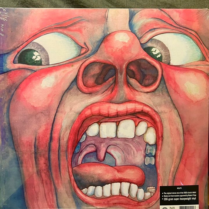 King crimson- In the Court of the Crimson King（黑膠唱片 LP） 封面