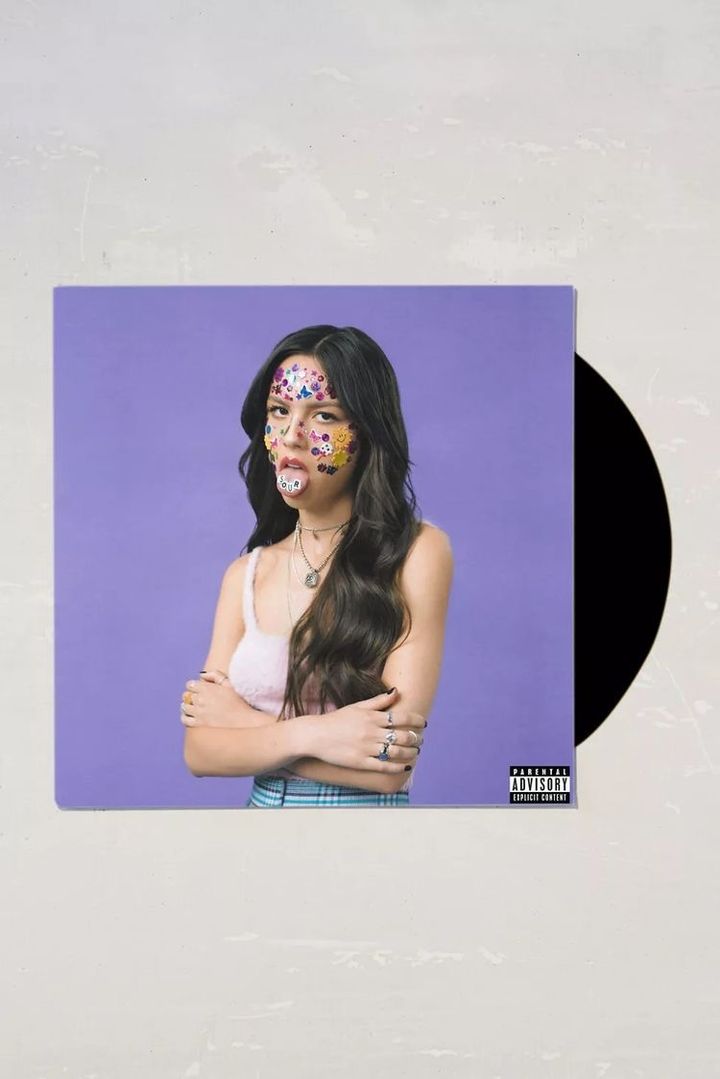 Olivia Rodrigo- Sour （黑膠唱片 LP） 封面