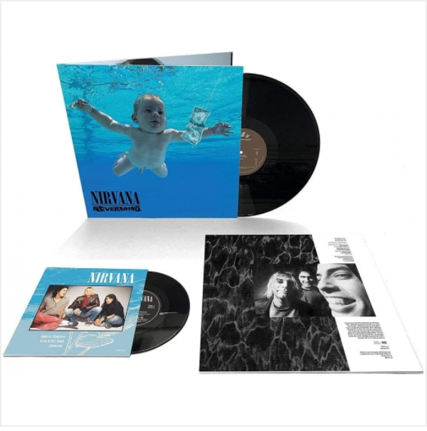 超脫樂團 Nirvana- Nevermind 30週年限量紀念款（附贈7寸黑膠） 封面