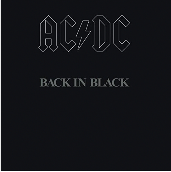 AC/DC- Back in Black（黑膠唱片 LP） 封面