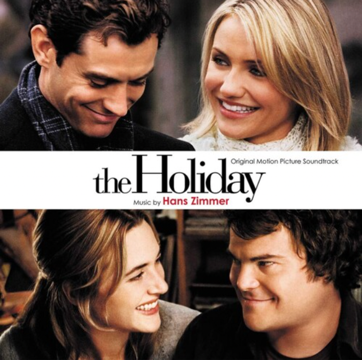 緣份精華遊 The Holiday / 漢斯季默 Hans Zimmer（白色膠片｜黑膠唱片 LP） 封面