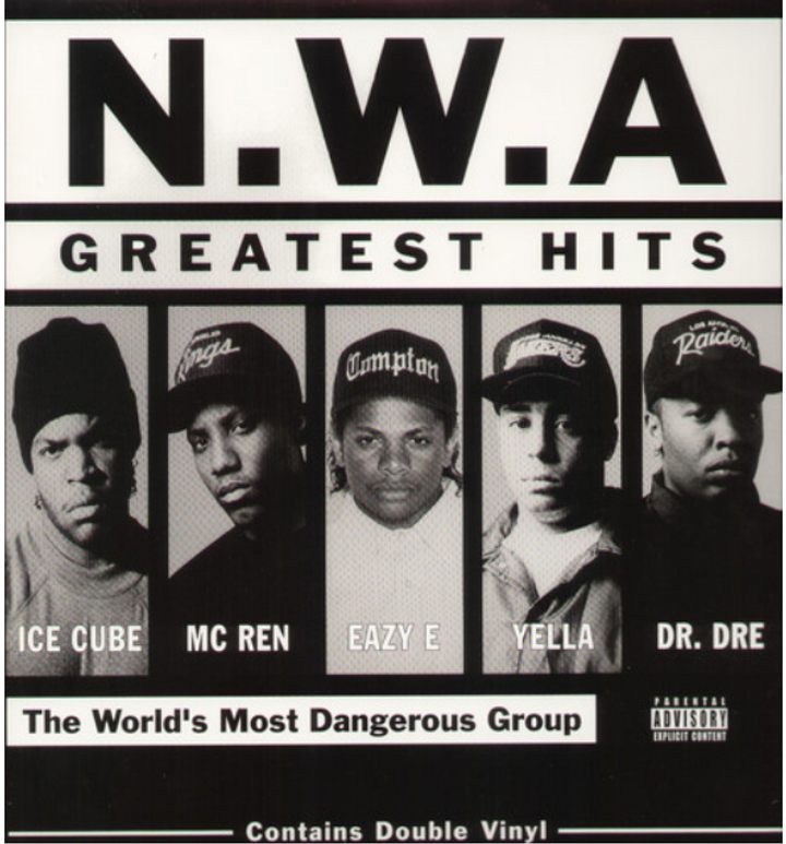 NWA - Greatest Hits（黑膠唱片 2LP） 封面